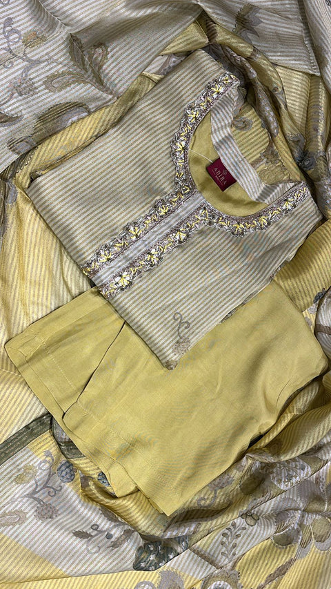 Readymade Olive Green Trouser Suit Set