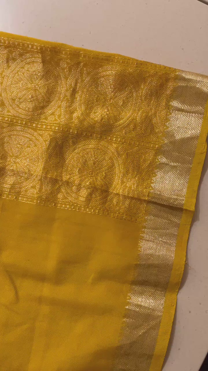 ELEGANT BANARASI SILK SUIT SET
