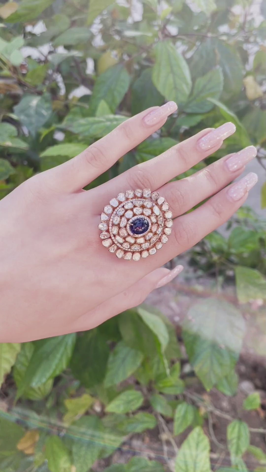 SAPPHIRE DUET RING