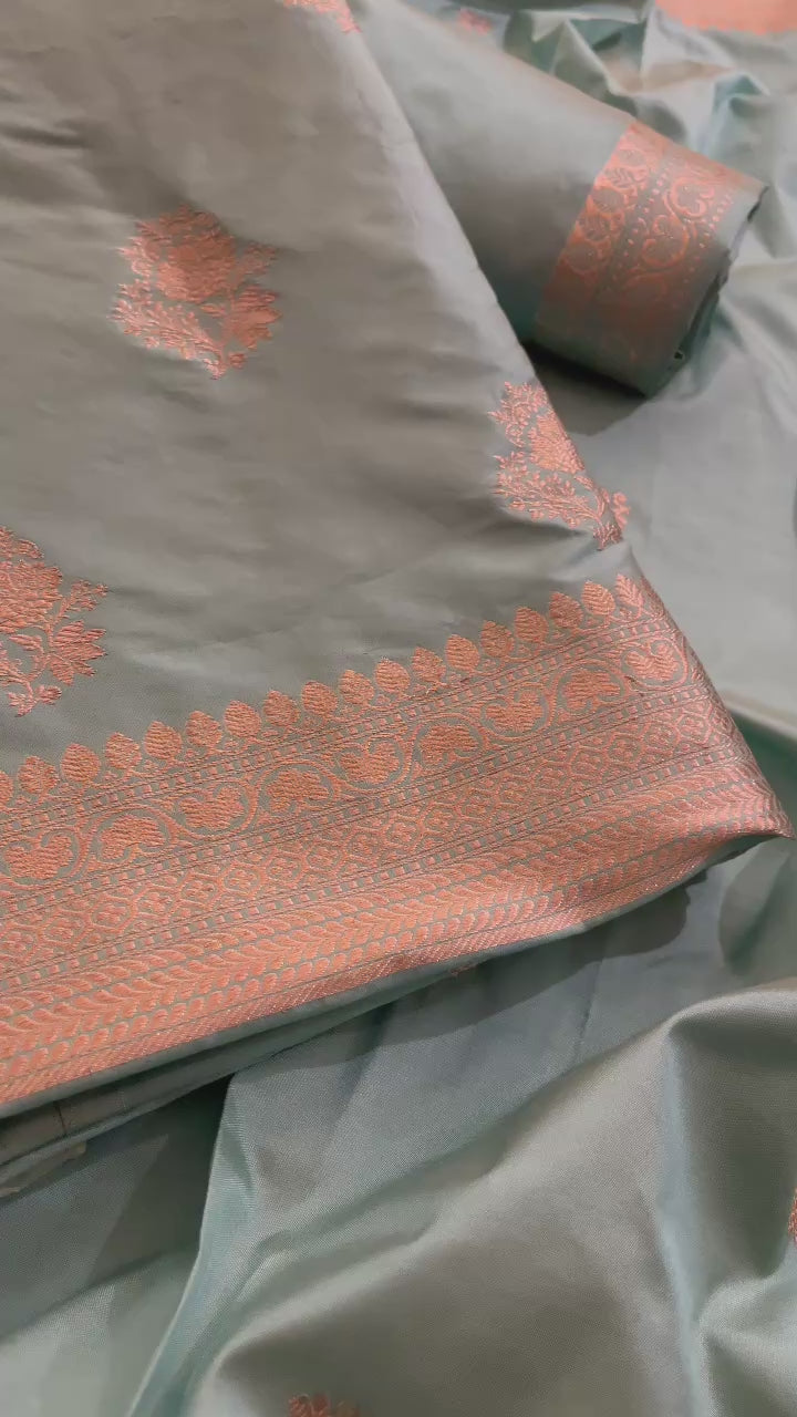 PREMIUM SILK UNSTITCHED SUIT SET