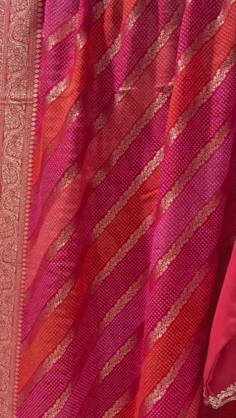 Orange Readymade Trouser Suit Set