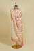 Ivory with Pink/ White Floral Dupatta