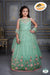Pista Full Length Sleeveless dress embellished with Sequin and multicoloured Thread work