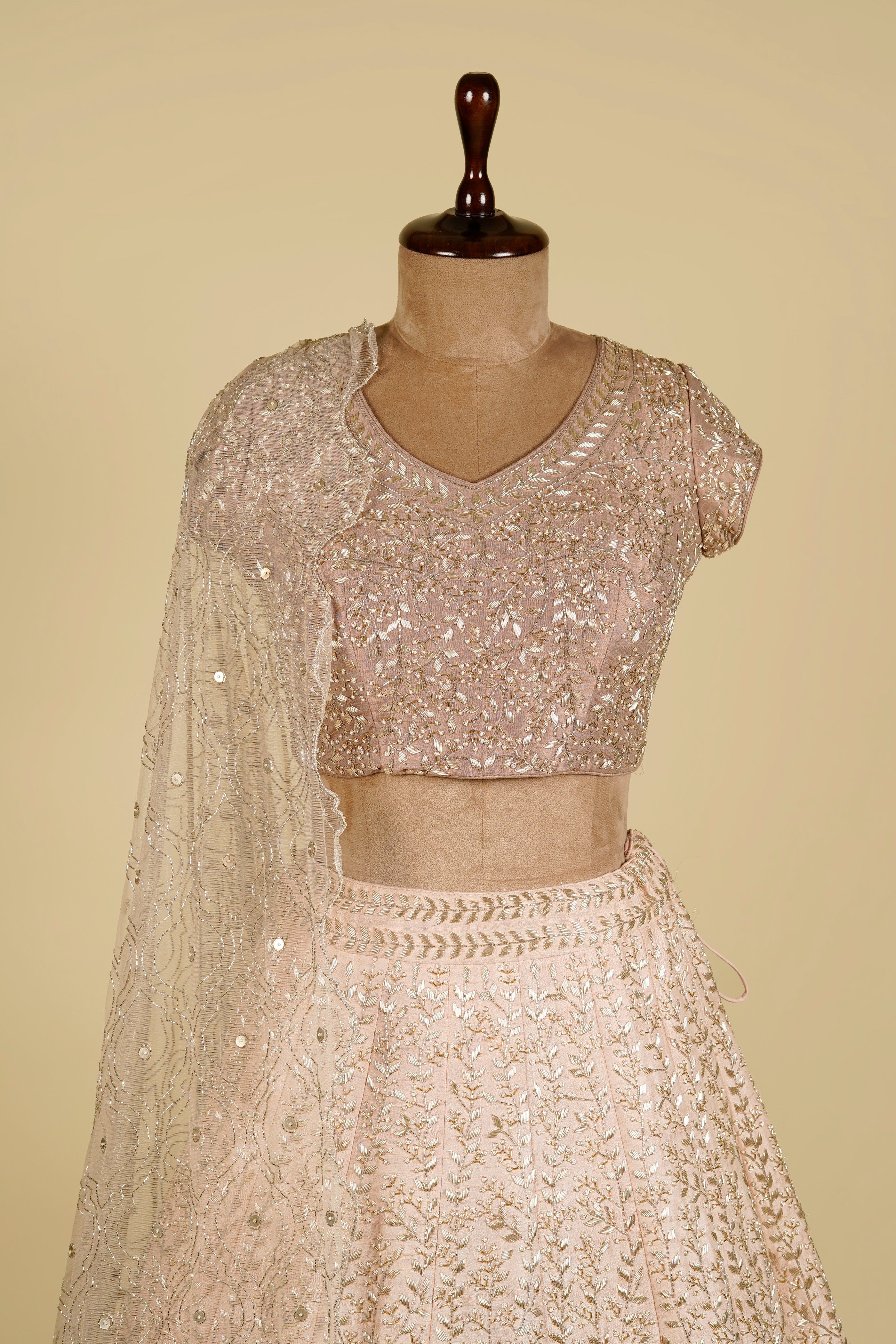 POWDER PINK LEHNGA CHOLI
