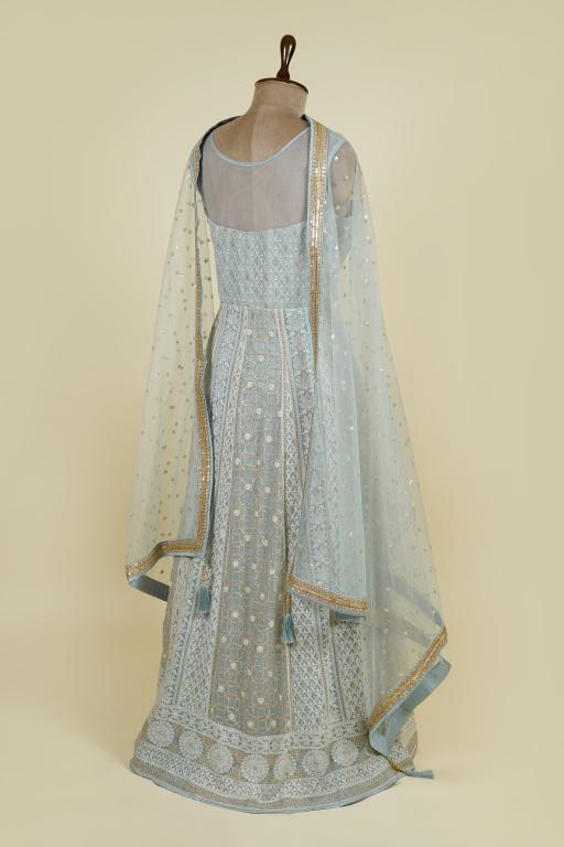 Ivory Lucknowi Frock
