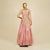 Pink Dress embellished with Sequins and Mukaish work
