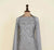 Grey Unstitched suit embellished with Thread and Swarovski work