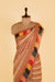 Multi Striped Saree with Sequin Embellishments